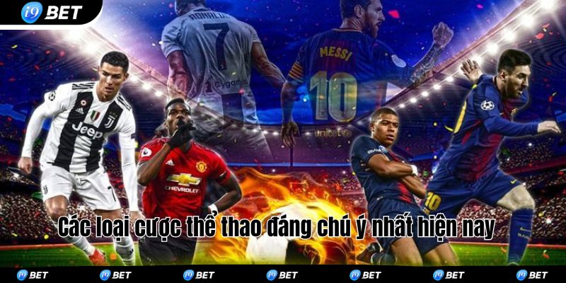 Các loại cược thể thao đáng chú ý nhất hiện nay 